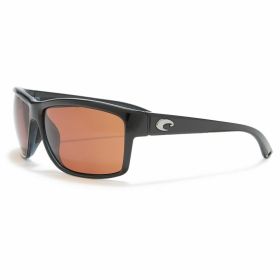 Costa Del Mar Mag Bay AA 11 OCP Black Square Frame Brown Polarized Lens Sport Sunglasses