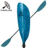 Kayak Paddle with Fiberglass Shaft and PP Blade, Floating Kayaking Oars, Adjustable 230-240 cm/ 90.5-94.5 Inches